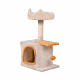 Aga Škrabadlo pro kočky 42x30x70 cm Béžové