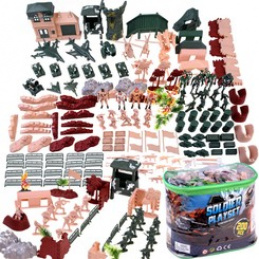Velká vojenská základna Soldiers set 200el ZA4364