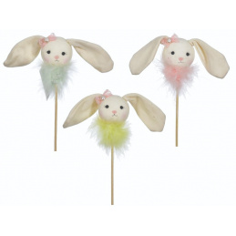 Zajíček na špejli velikonoční ozdoba