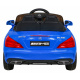 Mercedes Benz AMG SL65 S elektrický pro děti Modrá + Dálkové ovládání + LED audio + Eco kůže + EVA + Pomalý start
