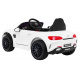 Mercedes Benz GT baterie pro děti Bílá + dálkové ovládání + pomalý start + MP3 LED