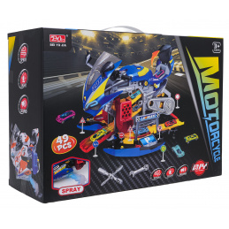 Sada Malého Mechanika Dílna Motocykl