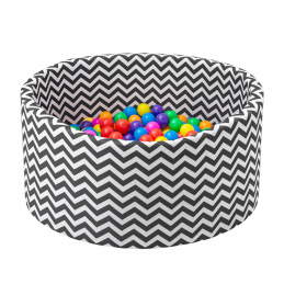 Aga Suchý bazén 90x40 cm s míčky ZigZag