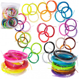 Náplně do 3D filamentových per 30ks x 3m