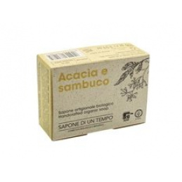 Organické mýdlo v kostce Akácie & Bez 100 g - SAPONE DI UN TEMPO univerzální