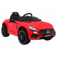 Mercedes Benz GT baterie pro děti Červená + dálkové ovládání + pomalý start + MP3 LED