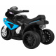 BMW S1000 RR Mini motorka na baterie pro děti Modrá + 3 kola + zvuky + LED dioda