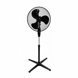 Linder Exclusiv Stojanový ventilátor Černý 6DAZ534  - II. JAKOST