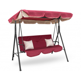 Aga Zahradní houpačka Majka Tmavě červená