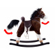 Velký houpací kůň ZA0052 - tmavý