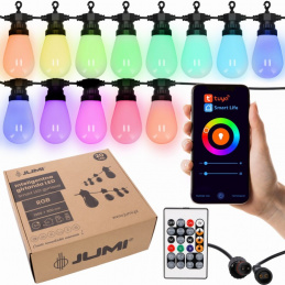 Girlanda Smart 20 LED multifunkční barevná - ovládaná aplikací a dálkovým ovladačem