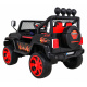 Terénní auto Raptor Drifter Flames + Dálkové ovládání + Pohon 4x4 + Úložný prostor + Pomalý start + MP3 LED
