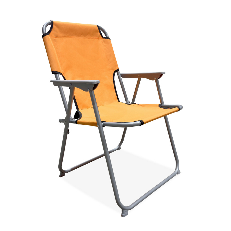 Linder Exclusiv Skládací křeslo PO2600O Oranžové
