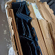 Linder Exclusiv Kovový regál 180x90x40 cm 5 polic Černý 6DAZ600 - II. JAKOST