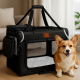 Tresko Přepravka pro psy a kočky 61x42x42 cm Černá