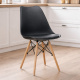 Aga 2x Jídelní židle MR2035 Černá