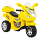 Tříkolka BJX-088 elektrická motorka pro nejmenší Žlutá + zvuky + světla