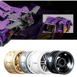 Sada Kostek Sportovní Auto Fialové 470ks.