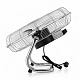 Aga Podlahový ventilátor 50 cm Stříbrný