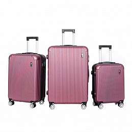 Aga Travel Sada cestovních kufrů Vínová 6CZ033 - II. JAKOST