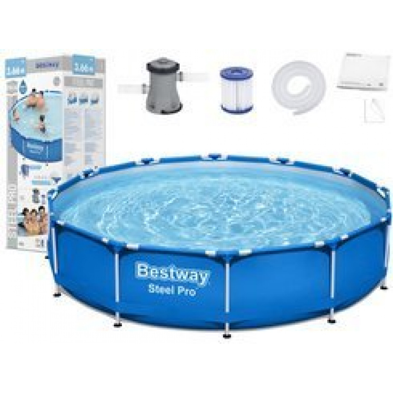 Bestway 366cm x 76cm 8in1 8in1 regálový bazén 56681