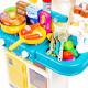 Aga4Kids Plastová kuchyňka MR6132 Žlutá/Modrá