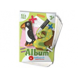 SABBIARELLI Pískové omalovánky Čísla 3+