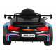 BMW M6 GT3 Autíčko na baterie pro děti černé + ventilace + zvuky MP3 Světla + dálkové ovládání