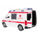 Dětská interaktivní sanitka 3+ Model 1:16 + zvuky Světla + pohyblivé části + gumové pneumatiky