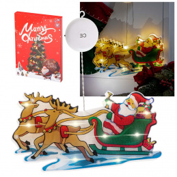 Aga LED Závěsné světlo Santovy sáně