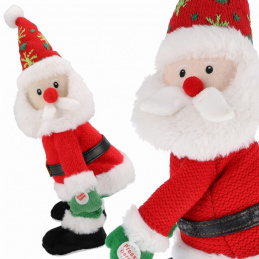 Hrající vánoční skřítek Santa Claus