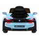 BMW I8 Lift Battery Car Blue + dálkové ovládání + pomalý start + 3bodové pásy + MP3 USB + LED dioda