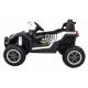 Buggy UTV 2000M závodní auto na baterie bílé + MP3 zvuky světla + dálkové ovládání + pomalý start