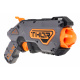Blaze Storm Manulane Gun pro děti 8+ Grey + 20 bezpečných nábojů + pružinový mechanismus