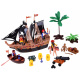 Pirátská loď sada figurek zvuk děla ZA4365