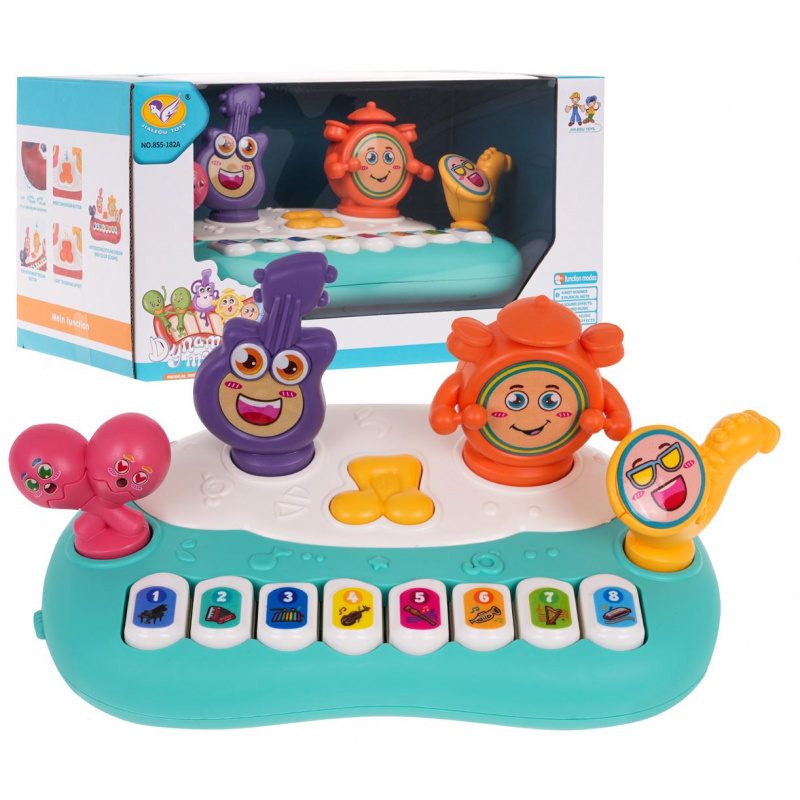 Pianinko pro nejmenší s zvuky nástrojů