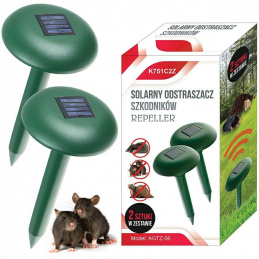 K751C2Z SOLÁRNÍ ODPUZOVAČ KRTKŮ MIN 2ks