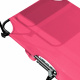 Aga 2x Zahradní polohovací lehátko se stříškou Růžové