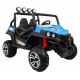 Grand Buggy Strong Lift pro děti Modrá + pohon 4x4 + dálkové ovládání + nosič zavazadel + rádio MP3 + LED dioda