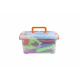 Aga4Kids Kinetický písek 3 kg + pískoviště + formičky