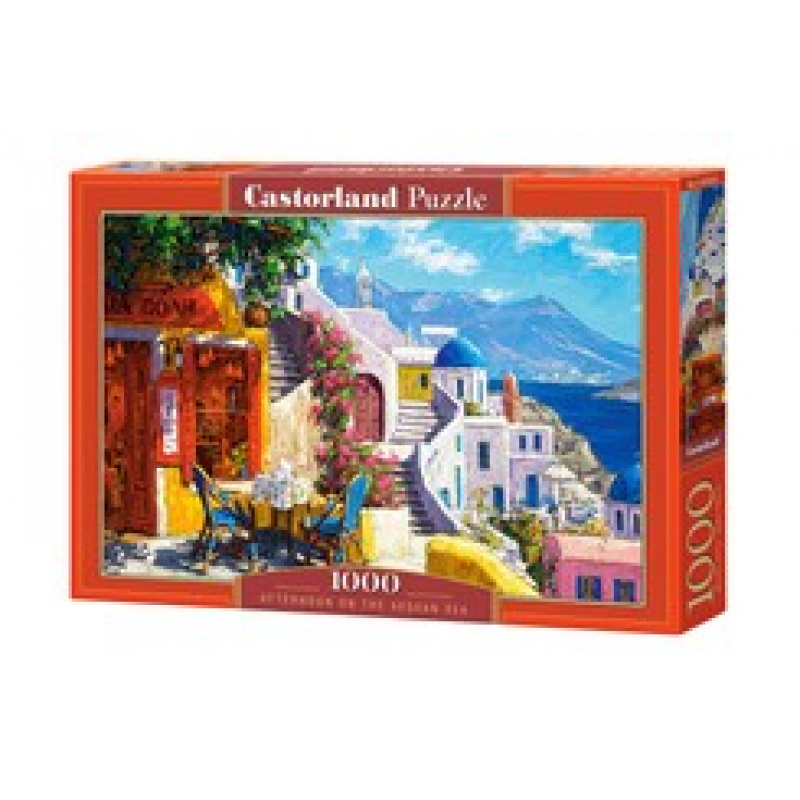 CASTORLAND puzzle 1000 dílků - Podvečer u Egejského moře