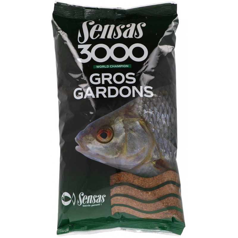 Sensas Krmítková směs 3000 Gros Gardons 1kg