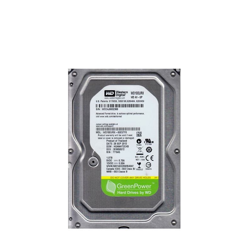 WD Pevný disk WD10EURX 1TB 64MB