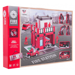 Sada Hasičská stanice + Příslušenství a Figurky