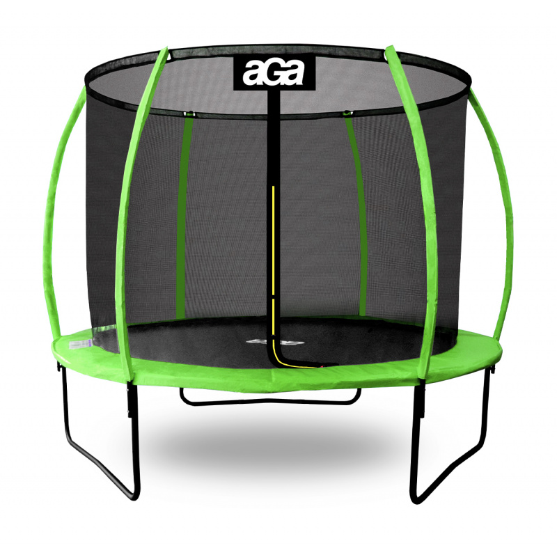 Aga SPORT EXCLUSIVE Trampolína 180 cm Světle zelená + ochranná síť