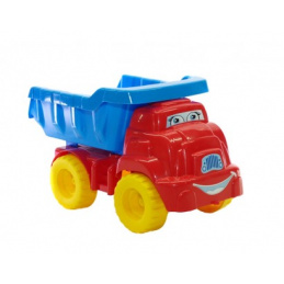 Doloni Náklaďák se sklápěčkou Červený