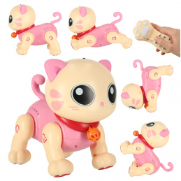 Interaktivní kočka na dálkové ovládání RC robot skáče zpívá