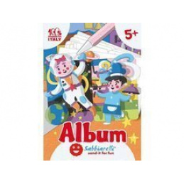 SABBIARELLI Pískové omalovánky Povolání 5+