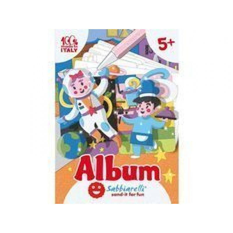 SABBIARELLI Pískové omalovánky Povolání 5+