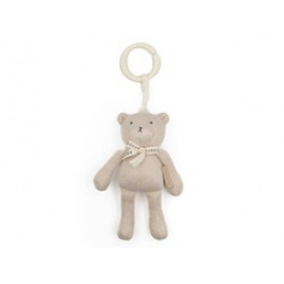 Medvídek plyšák pull&shake 30cm 0m+ BAMBOOM univerzální